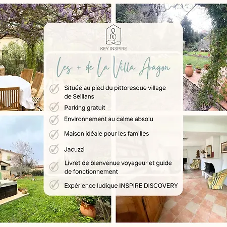 Holiday home Aragon - Au Pied Du Village - Ideale Familles Cousinades Seillans